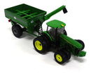 Miniaturas Trator John Deere 8320R com Bazuka - ERTL - 1/64