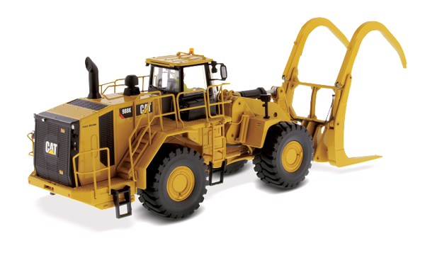 Miniatura Colecionável - Pá Carregadeira com Garra CAT 988K - Escala 1:50